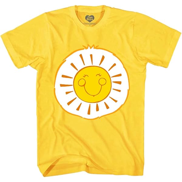 Care Bear Funshine Bear T-Shirt (X-Large) Yellow | Amazon.com